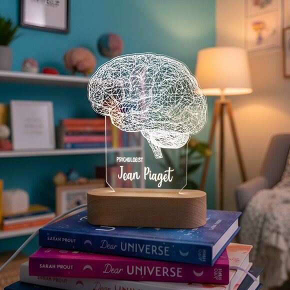 Personalized Brain Lamp • Psychologist or Neurologist Gift • Grad Gift - Picture 8 of 8